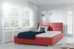 Łóżko tapicerowane PRIMAVER 180 cm  komfort i nowoczesny design dla doskonałego snu