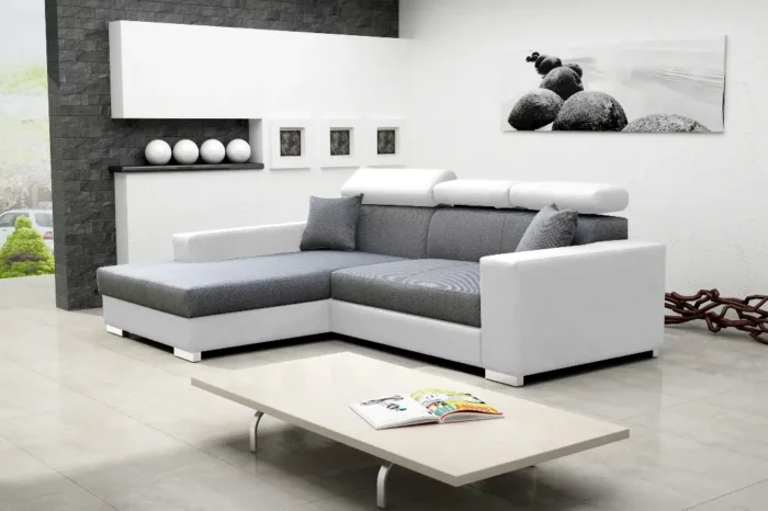 Sofa narożna OLIVIA nowoczesny wygląd i ponadczasowy styl - obrazek 4