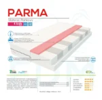 Materac piankowy INEZ 200 cm ergonomiczne wsparcie i wygoda dla codziennego wypoczynku - obrazek 2