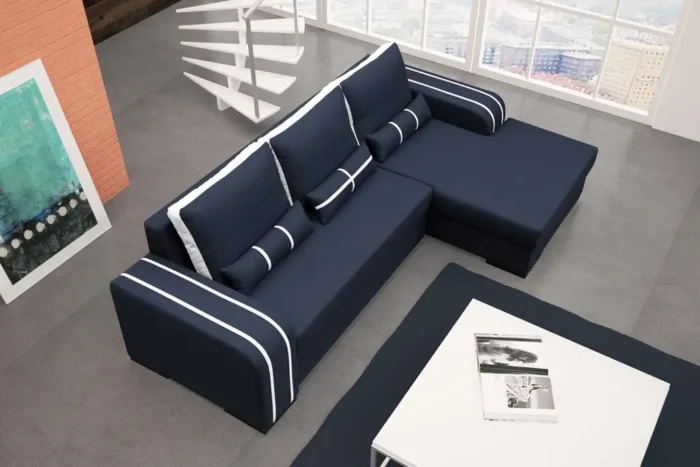 Sofa narożna SABINA przestronna i komfortowa do dużych pomieszczeń - obrazek 7