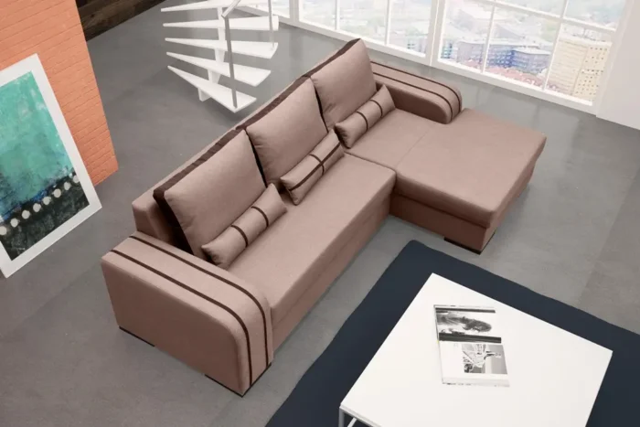 Sofa narożna SABINA przestronna i komfortowa do dużych pomieszczeń - obrazek 3