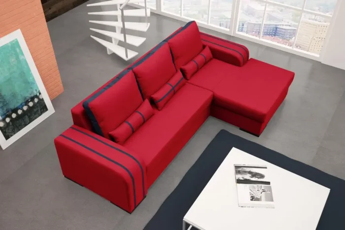 Sofa narożna SABINA przestronna i komfortowa do dużych pomieszczeń - obrazek 5