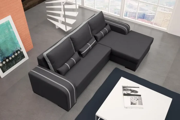 Sofa narożna SABINA przestronna i komfortowa do dużych pomieszczeń - obrazek 6