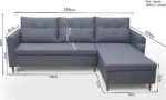 Sofa narożna TOSCA klasyczny wygląd i nowoczesne wykonanie - obrazek 10