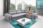 Sofa narożna KARLA komfortowe miejsce do relaksu i spotkań - obrazek 2