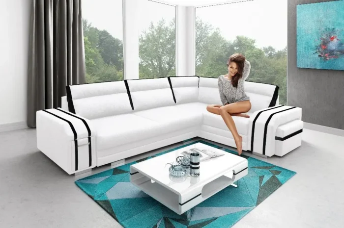 Sofa narożna KARLA komfortowe miejsce do relaksu i spotkań - obrazek 8
