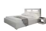 Łóżko tapicerowane UNIKA no 160 cm woczesny design i funkcjonalność dla zdrowego snu