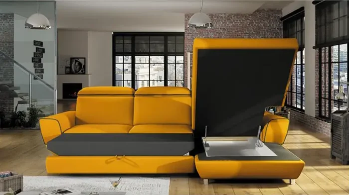 Sofa narożna EVA doskonałe miejsce do codziennego relaksu - obrazek 3