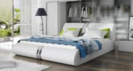 Łóżko tapicerowane FIORINA  140 cm ergonomia i elegancja dla doskonałego wypoczynku - obrazek 5