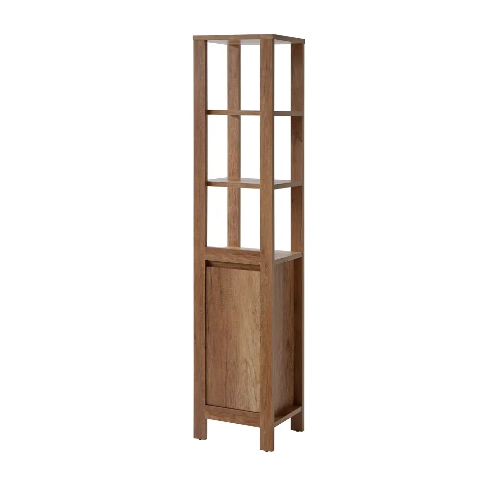 classic_oak_ClassicSlupekwysoki Szafka łazienkowa LENA - połączenie estetyki i wygody - obrazek 1