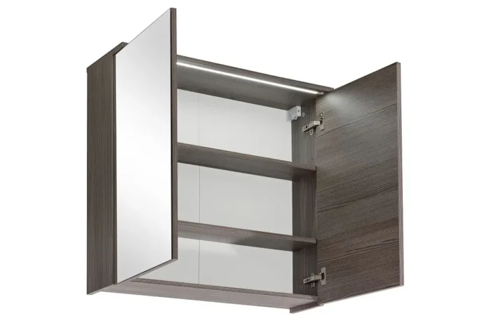 Lustro łazienkowe 60 cm VERONA – nowoczesny design i wysoka jakość - obrazek 2
