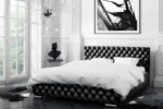 Łóżko tapicerowane PERLA  140 cm funkcjonalność i elegancja dla codziennego wypoczynku - obrazek 6
