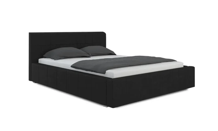 Łóżko tapicerowane QUINTINA 140 cm  komfort i nowoczesny design dla idealnego snu - obrazek 5