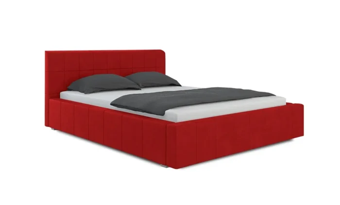 Łóżko tapicerowane QUINTINA 140 cm  komfort i nowoczesny design dla idealnego snu - obrazek 6