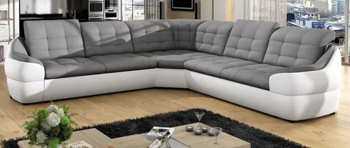 Sofa narożna SABINA klasyczny wygląd i nowoczesna funkcjonalność - obrazek 3