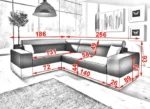 Sofa narożna VERONA elegancki i nowoczesny akcent do wnętrza - obrazek 14