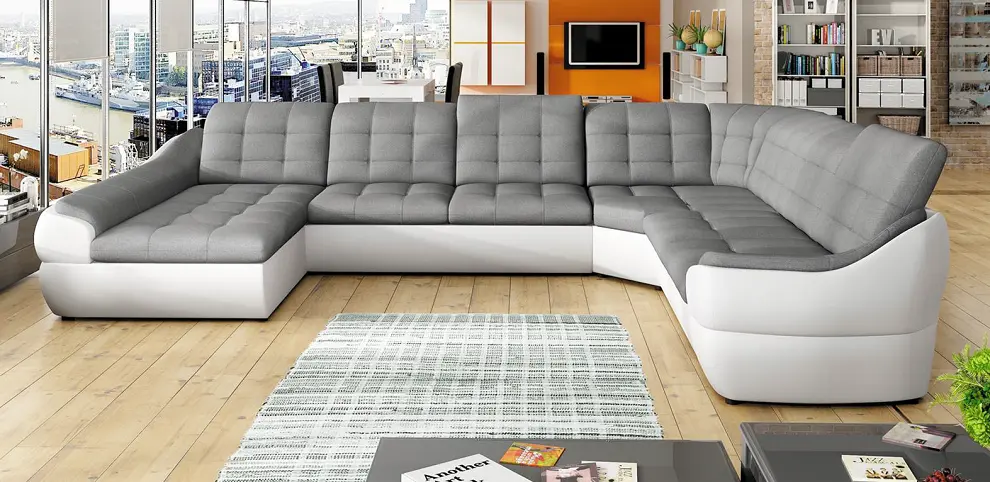 infinityxltlo Sofa w kształcie U NOVA funkcjonalna i komfortowa do codziennego relaksu - obrazek 1