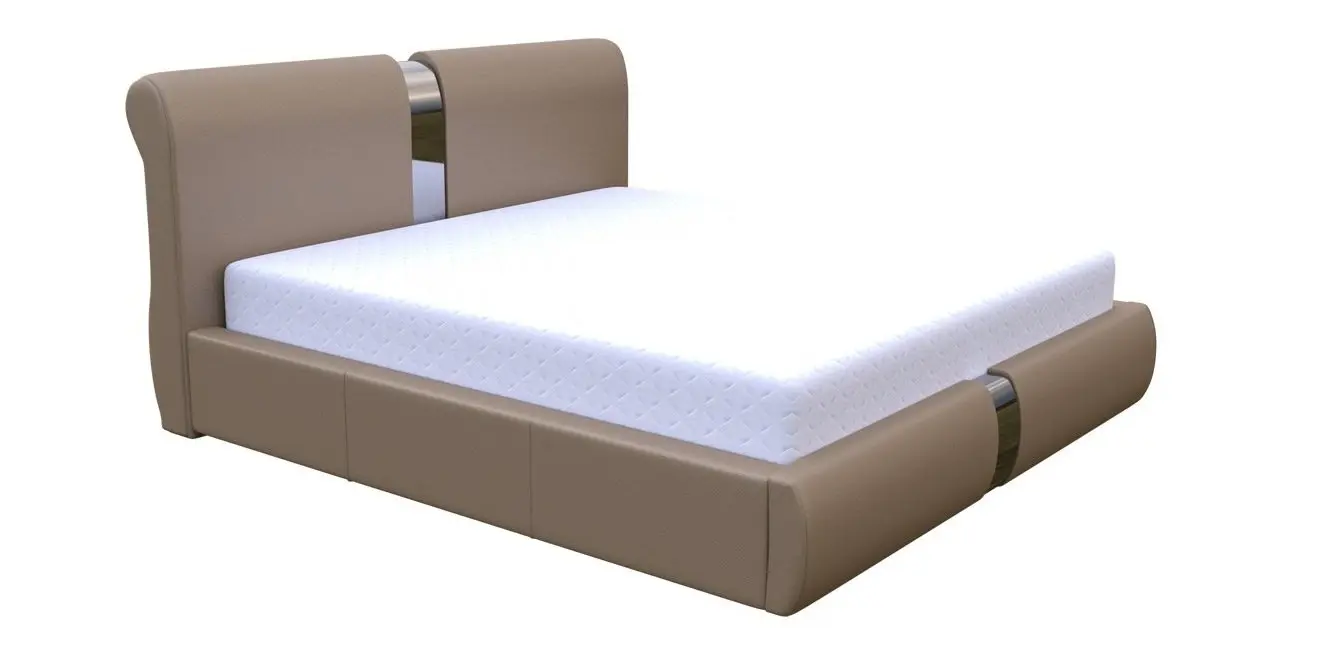 ivo6_bialetlo Łóżko tapicerowane VINCENZA 120 cm ergonomia i komfort dla doskonałego wypoczynku - obrazek 1