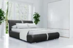 Łóżko tapicerowane VINCENZA 120 cm ergonomia i komfort dla doskonałego wypoczynku - obrazek 3