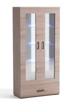 LUXOR 80 cm SYSTEM K - witryna drewniana