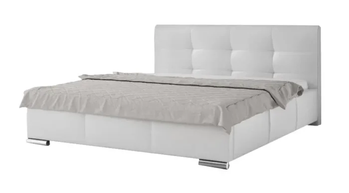 Łóżko tapicerowane ELYSIA  140 cm komfort i nowoczesny design dla zdrowego snu - obrazek 2