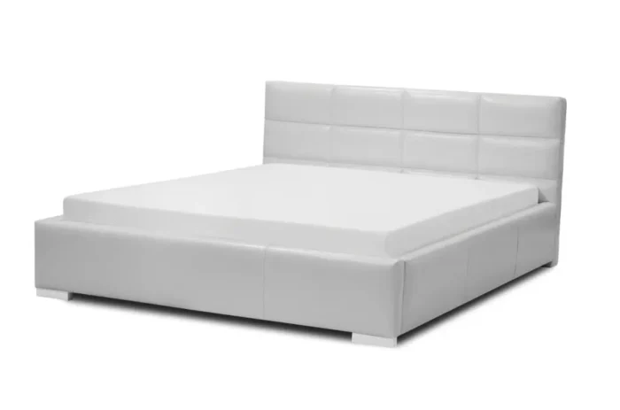 Łóżko tapicerowane LUSTINA  160 cm komfort i nowoczesny design dla zdrowego snu - obrazek 3