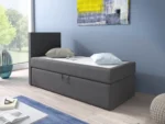 Łóżko tapicerowane NOVELLA  140 cm idealne wsparcie i nowoczesny styl - obrazek 6
