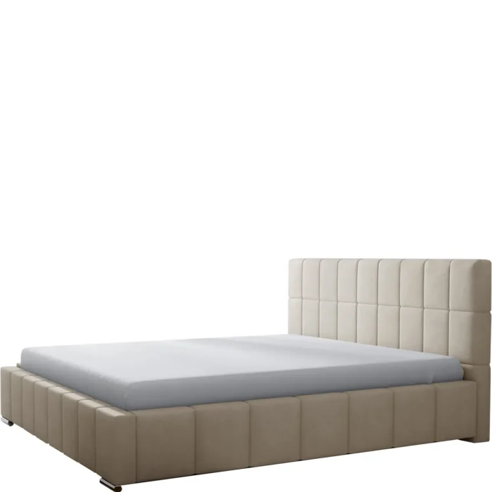 Łóżko tapicerowane IMPERIA 120 cm nowoczesny design i wsparcie dla zdrowego snu - obrazek 3