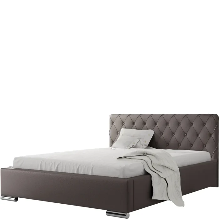 Łóżko tapicerowane SERENITA 160 cm  komfort i elegancja dla idealnego wypoczynku - obrazek 3