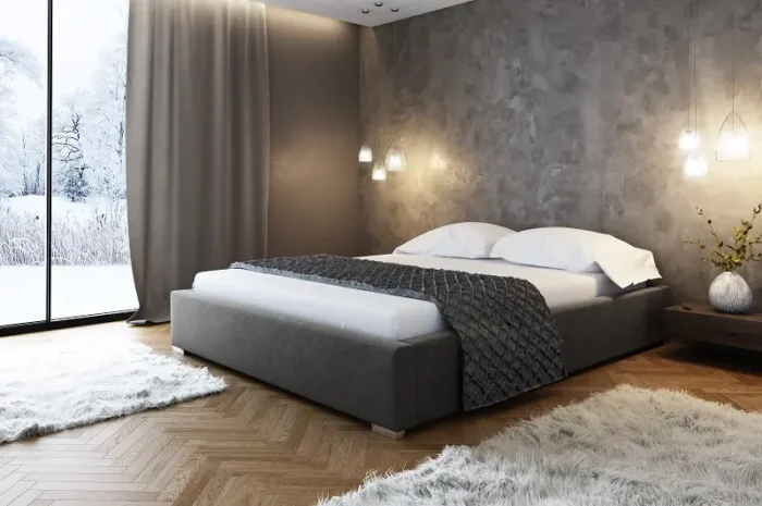 Łóżko tapicerowane ELANORA  180 cm komfort i nowoczesny design dla idealnego wypoczynku - obrazek 4