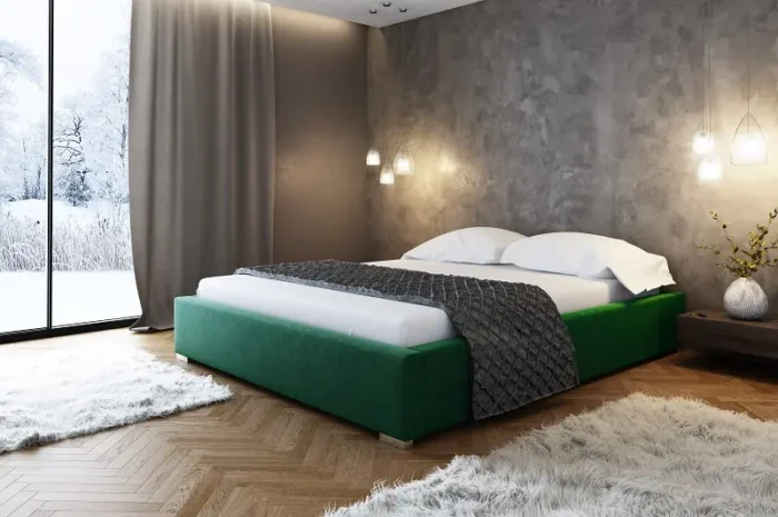 Łóżko tapicerowane ELANORA  180 cm komfort i nowoczesny design dla idealnego wypoczynku - obrazek 5