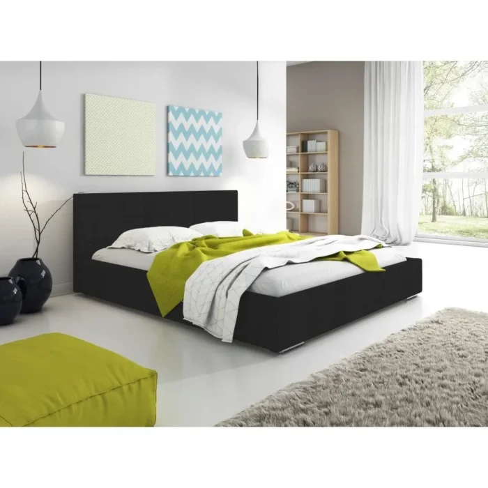 Łóżko tapicerowane NOBILIA  160 cm ergonomia i komfort dla zdrowego snu - obrazek 7