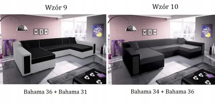Sofa rogowa VIVA przestronna i nowoczesna do rodzinnego salonu - obrazek 7