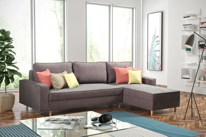 Sofa narożna LIVIA ergonomiczne rozwiązanie do codziennego wypoczynku - obrazek 4