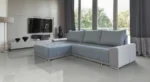 Sofa narożna YVONNE nowoczesna forma i trwałe wykonanie