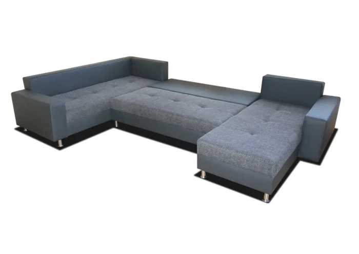 Sofa narożnikowa LIVIA w kształcie U klasyczna i funkcjonalna do wypoczynku - obrazek 3