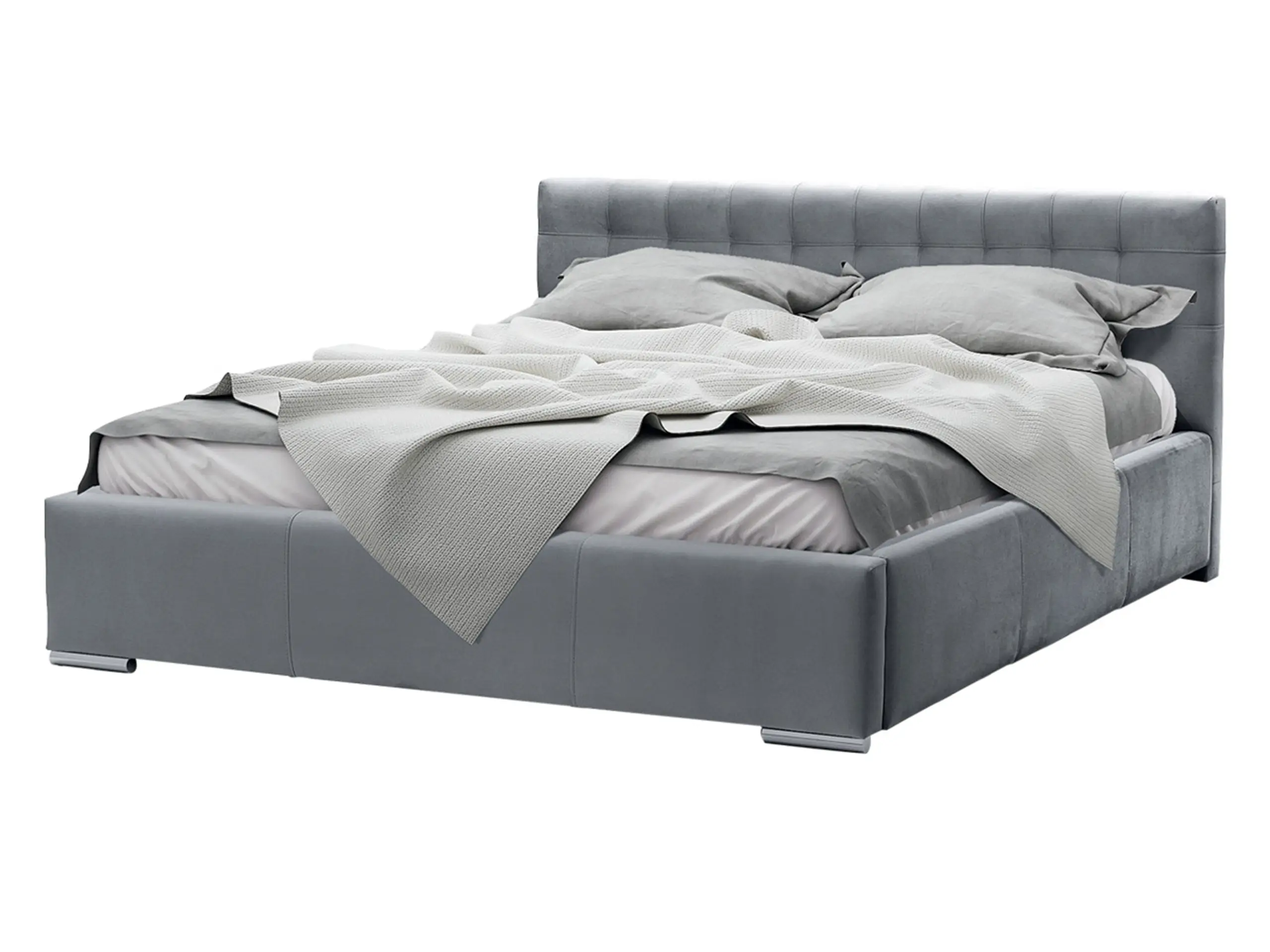 vento Łóżko tapicerowane ZINNIA 120 cm ergonomia i wsparcie dla zdrowego snu - obrazek 1