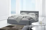 Łóżko tapicerowane ZINNIA 120 cm ergonomia i wsparcie dla zdrowego snu - obrazek 4