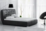 Łóżko tapicerowane BRISANA 120 cm komfort i nowoczesny design dla zdrowego snu - obrazek 3