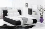 Łóżko tapicerowane CAELINA  160 cm ergonomia i wsparcie dla idealnego wypoczynku - obrazek 5
