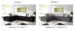 Sofa narożna FLEXI wygodne siedzisko i modny wygląd - obrazek 9