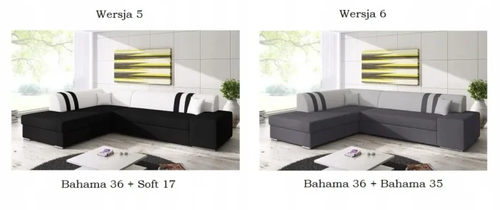 Sofa narożna FLEXI wygodne siedzisko i modny wygląd - obrazek 9