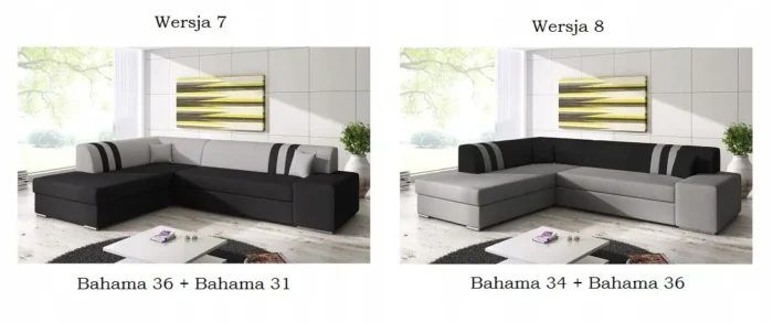 Sofa narożna FLEXI wygodne siedzisko i modny wygląd - obrazek 10
