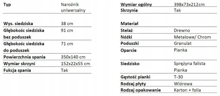 Sofa narożnikowa EMMA komfort i estetyka w jednym meblu - obrazek 4