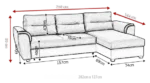 Sofa narożna MONA estetyczny i praktyczny element wystroju - obrazek 23