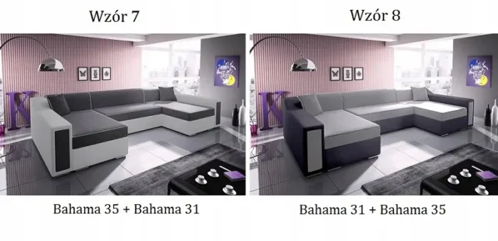 Sofa rogowa VIVA przestronna i nowoczesna do rodzinnego salonu - obrazek 9