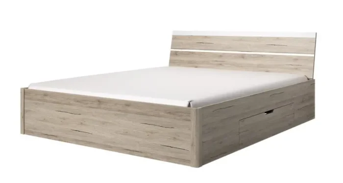 Łóżko CELVINA 120 cm funkcjonalność i styl w codziennym użytkowaniu - obrazek 2