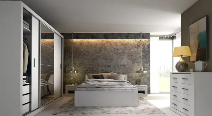 Łóżko IRELIA 120 cm minimalistyczny styl i komfort snu - obrazek 8
