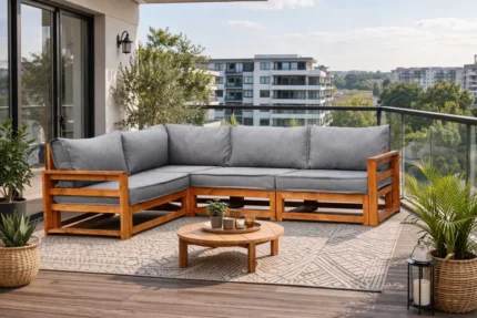Meble ogrodowe | Balkonowe | Tarasowe | Zestaw 4-osobowy | Zestaw ogrodowy | Nowe | Premium | Dostawa | Produkt PL